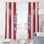 Custom Liberia Football Window Curtain Sporty Style - Wonder Print Shop