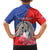 Personalised Balkan Lipizzaner Horse Slovenia Family Matching Off The Shoulder Long Sleeve Dress and Hawaiian Shirt Carnation Sporty Style - Wonder Print Shop