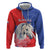 Personalised Balkan Lipizzaner Horse Slovenia Hoodie Carnation Sporty Style - Wonder Print Shop