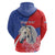 Personalised Balkan Lipizzaner Horse Slovenia Hoodie Carnation Sporty Style - Wonder Print Shop