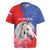 Personalised Balkan Lipizzaner Horse Slovenia Rugby Jersey Carnation Sporty Style - Wonder Print Shop