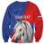 Personalised Balkan Lipizzaner Horse Slovenia Sweatshirt Carnation Sporty Style - Wonder Print Shop