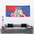 Personalised Balkan Lipizzaner Horse Slovenia Tapestry Carnation Sporty Style