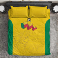 Benin Football Bedding Set Go Champions Les Guepards - Wonder Print Shop