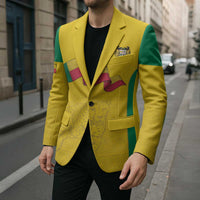 Custom Benin Football Blazer Go Champions Les Guepards - Wonder Print Shop