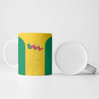 Custom Benin Football Ceramic Mug Go Champions Les Guepards - Wonder Print Shop