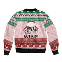 Christmas Story Bomber Jacket You'll Shoot Your Eye Out - Wonder Print Shop