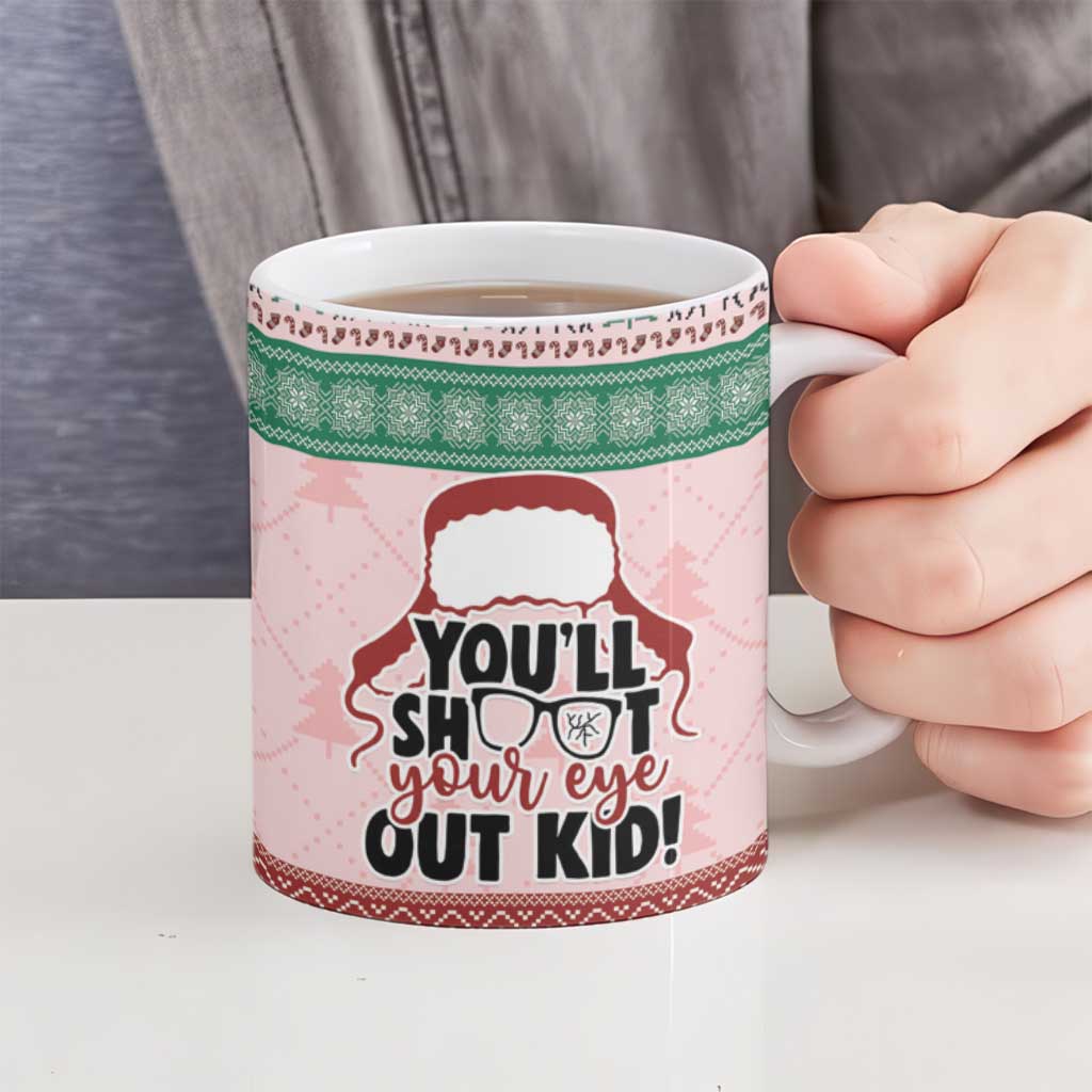 Christmas Story Ceramic Mug You'll Shoot Your Eye Out - Wonder Print Shop
