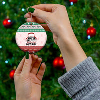 Christmas Story Ceramic Ornament You'll Shoot Your Eye Out - Wonder Print Shop