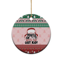 Christmas Story Ceramic Ornament You'll Shoot Your Eye Out - Wonder Print Shop
