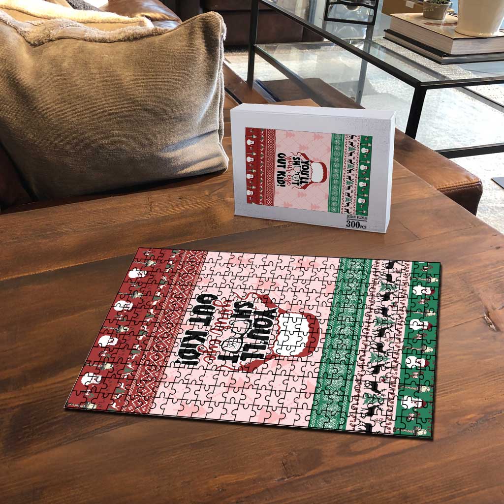 Christmas Story Puzzle You'll Shoot Your Eye Out - Wonder Print Shop