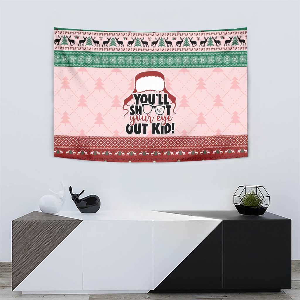Christmas Story Tapestry You'll Shoot Your Eye Out - Wonder Print Shop