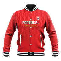Custom Portugal Football Baseball Jacket Never Back Down 2026