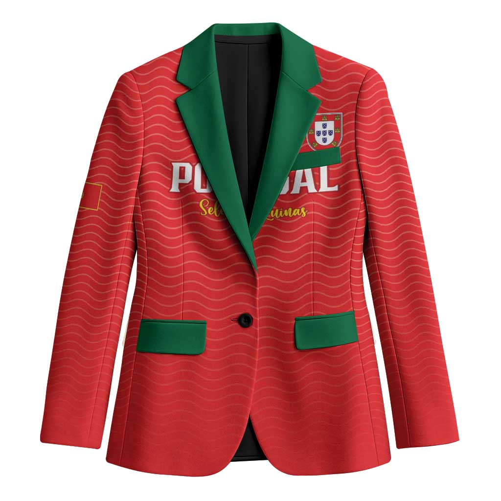 Custom Portugal Football Blazer Never Back Down 2026