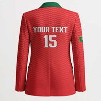 Custom Portugal Football Blazer Never Back Down 2026