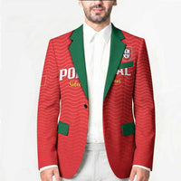 Custom Portugal Football Blazer Never Back Down 2026