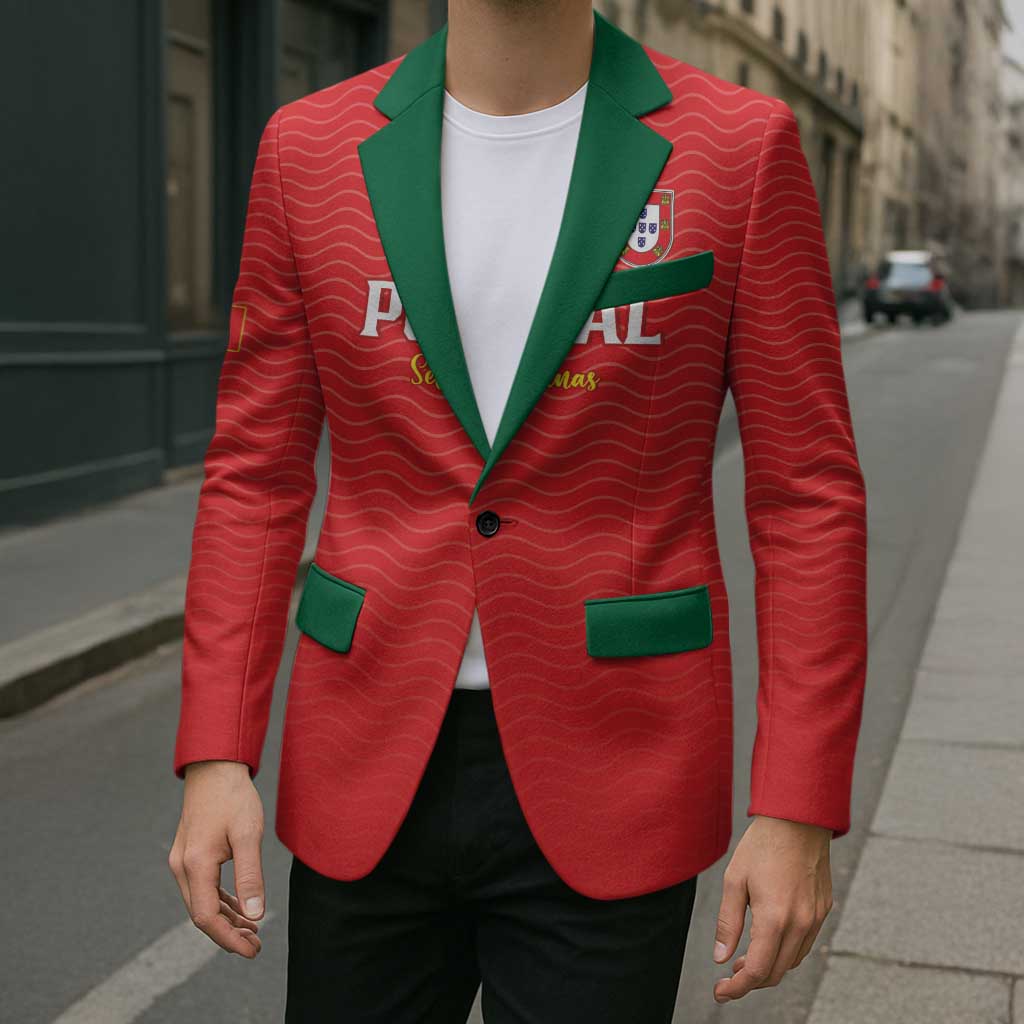 Custom Portugal Football Blazer Never Back Down 2026