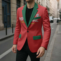 Custom Portugal Football Blazer Never Back Down 2026