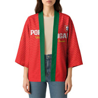 Custom Portugal Football Kimono Never Back Down 2026