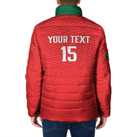 Custom Portugal Football Padded Jacket Never Back Down 2026
