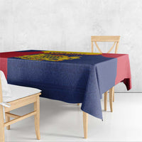 Personalised Chad Tablecloth Coat Of Arms - African Pattern
