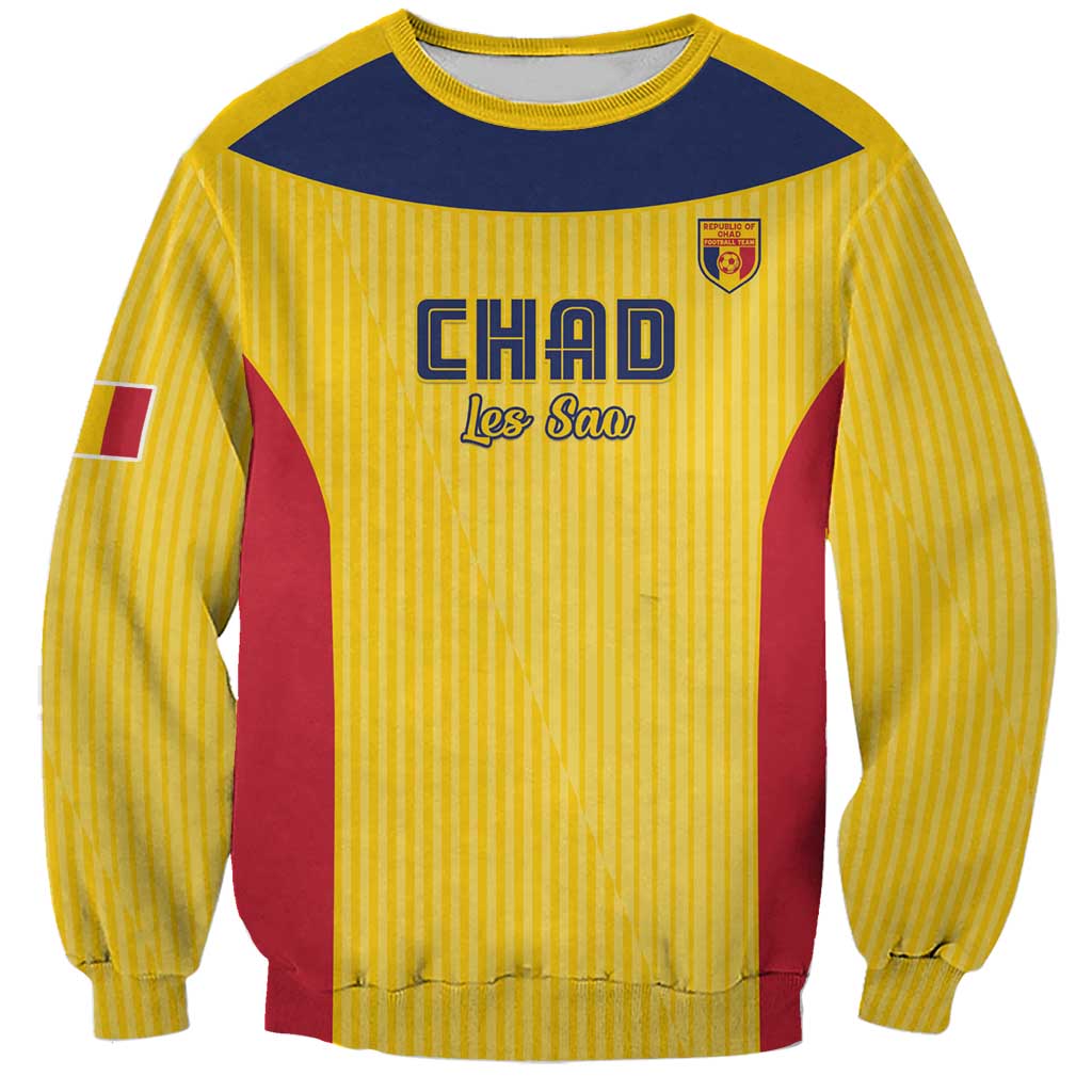 Custom Chad Football Sweatshirt Allez Les Sao