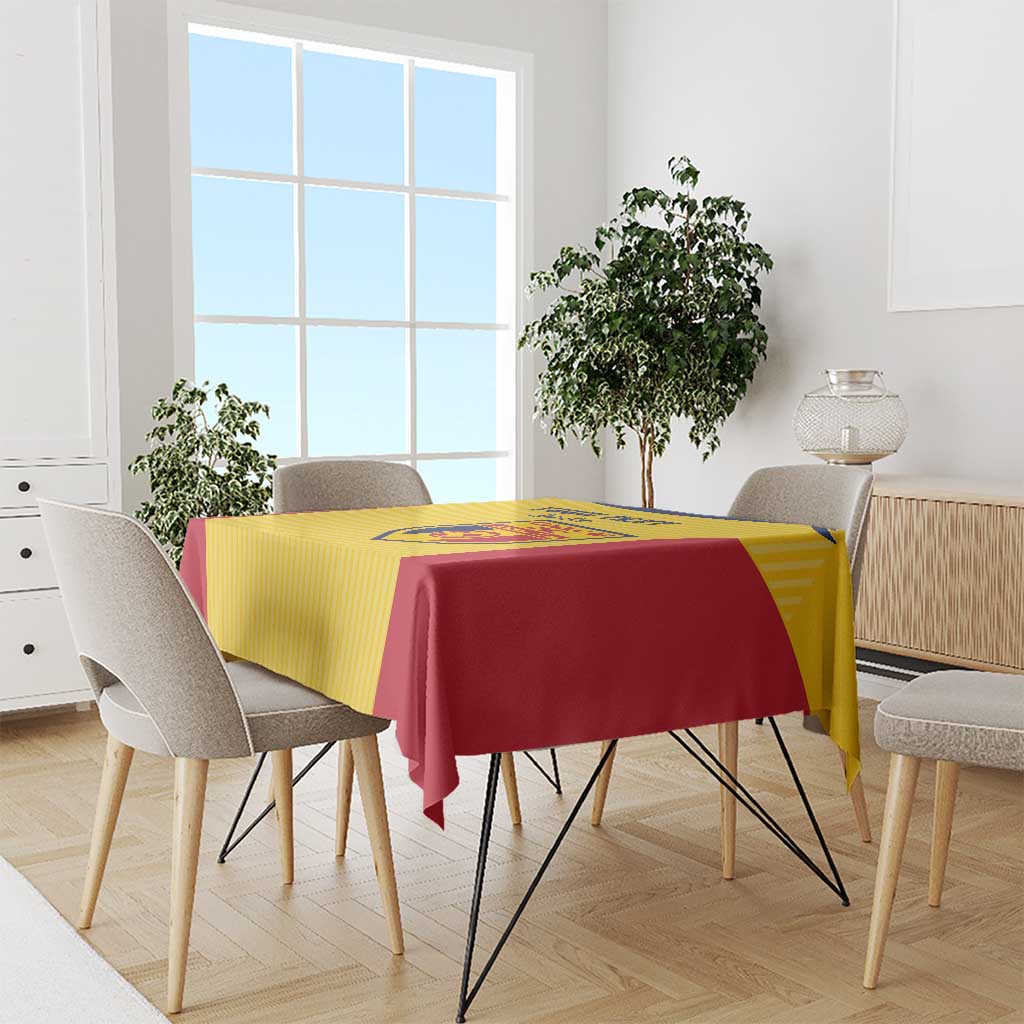 Custom Chad Football Tablecloth Allez Les Sao