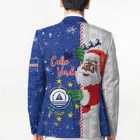 Cape Verde Christmas Blazer Black Santa Felix Natal - Wonder Print Shop