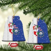 Cape Verde Christmas Ceramic Ornament Black Santa Felix Natal - Wonder Print Shop