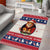 Liberia Christmas Area Rug My Christmas On You - Lion Santa - Wonder Print Shop