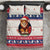 Liberia Christmas Bedding Set My Christmas On You - Lion Santa - Wonder Print Shop