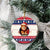 Liberia Christmas Ceramic Ornament My Christmas On You - Lion Santa - Wonder Print Shop