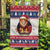 Liberia Christmas Garden Flag My Christmas On You - Lion Santa - Wonder Print Shop