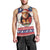 Liberia Christmas Men Tank Top My Christmas On You - Lion Santa - Wonder Print Shop