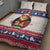 Liberia Christmas Quilt Bed Set My Christmas On You - Lion Santa - Wonder Print Shop