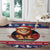 Liberia Christmas Round Carpet My Christmas On You - Lion Santa