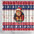 Liberia Christmas Shower Curtain My Christmas On You - Lion Santa