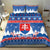 Slovakia Christmas Bedding Set Vesele Vianoce - Coat Of Arms - Wonder Print Shop