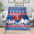 Slovakia Christmas Blanket Vesele Vianoce - Coat Of Arms