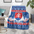 Slovakia Christmas Blanket Vesele Vianoce - Coat Of Arms