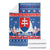 Slovakia Christmas Blanket Vesele Vianoce - Coat Of Arms