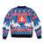 Slovakia Christmas Bomber Jacket Vesele Vianoce - Coat Of Arms - Wonder Print Shop