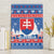 Slovakia Christmas Canvas Wall Art Vesele Vianoce - Coat Of Arms - Wonder Print Shop