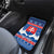 Slovakia Christmas Car Mats Vesele Vianoce - Coat Of Arms - Wonder Print Shop