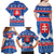 Slovakia Christmas Family Matching Off Shoulder Maxi Dress and Hawaiian Shirt Vesele Vianoce - Coat Of Arms - Wonder Print Shop