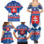 Slovakia Christmas Family Matching Summer Maxi Dress and Hawaiian Shirt Vesele Vianoce - Coat Of Arms - Wonder Print Shop