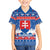 Slovakia Christmas Family Matching Summer Maxi Dress and Hawaiian Shirt Vesele Vianoce - Coat Of Arms - Wonder Print Shop