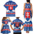 Slovakia Christmas Family Matching Tank Maxi Dress and Hawaiian Shirt Vesele Vianoce - Coat Of Arms - Wonder Print Shop