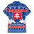 Slovakia Christmas Hawaiian Shirt Vesele Vianoce - Coat Of Arms - Wonder Print Shop