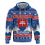 Slovakia Christmas Hoodie Vesele Vianoce - Coat Of Arms - Wonder Print Shop